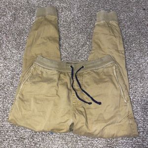 American Eagle Khaki Joggers